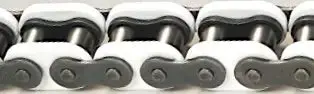 16B Non-Marking Roller Chain – Extended Life, Low-Profile Design (16B-M-Jlp-El) 1