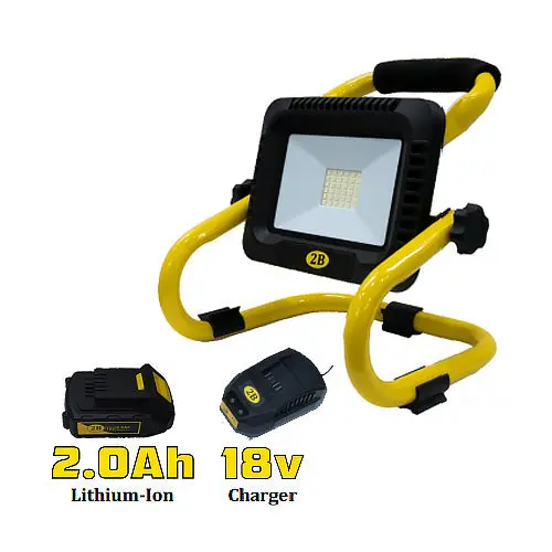 2B 18V Lithium-Ion Work Light – Portable Led Task Lamp 1