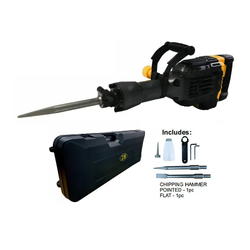 2B Pt-Dh1750 1750W Professional Demolition Hammer – High-Impact Power Tool 1
