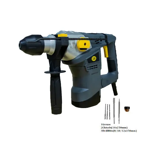 2B Pt-Rh1500 1500W Heavy-Duty Rotary Hammer – Professional Masonry Drill 1