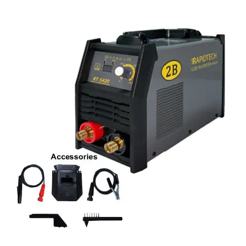 2B Rt-S420 Igbt-Powered Mma Inverter Welder – Rapidtech Series 1