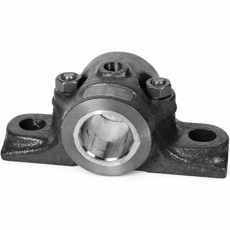 60-01-0111 Solid Journal Babbitt Bearing – 1-11/16" Shaft Diameter 1