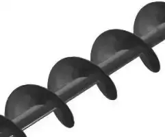 9-Inch Left-Hand Screw Flighting Only — 9' 10" Total Length (Model 9H306) 1