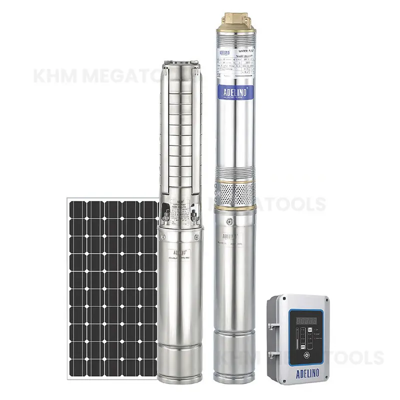 Adelino Solar-Powered Deep-Well Submersible Pump — 550W Dc Output 1