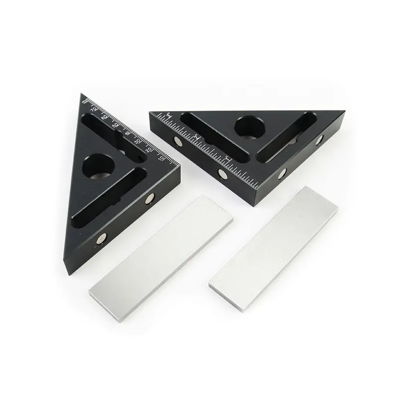 Aluminum Tri-Angle Rule – Regicocraft Ds00913 1