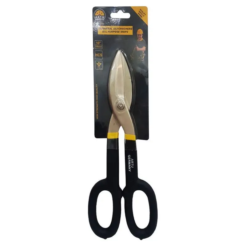 Artu 10-Inch Tinsmith Snips With Offset Handles 1
