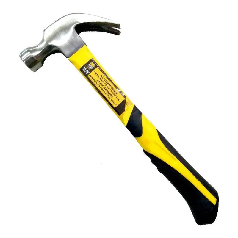 Artu 16-Ounce Fiberglass-Handle Claw Hammer 1