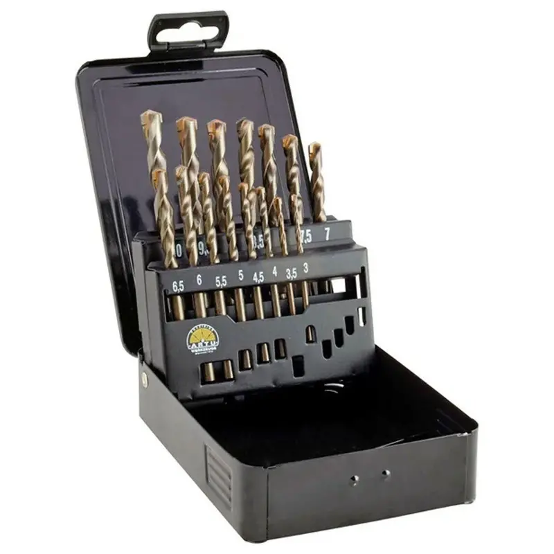 Artu 19-Piece Metric Hss Drill Bit Set – Comprehensive Kit 1