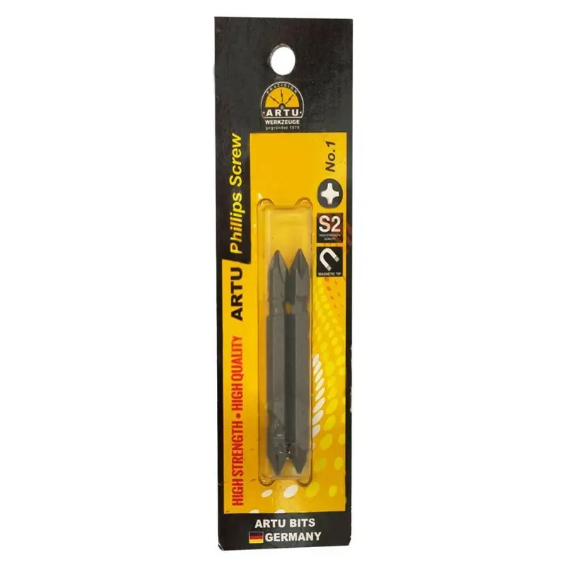 Artu 2-Piece Ph1 Philips Screwdriver Bit Set 1