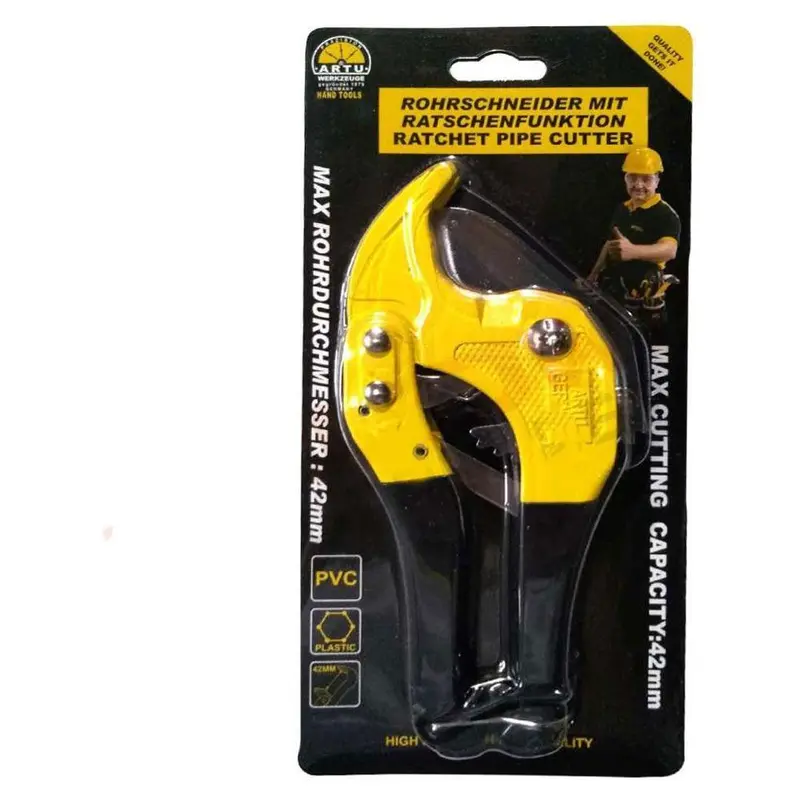 Artu 42Mm Ratchet Pipe Cutter For Clean Tubing Cuts 1