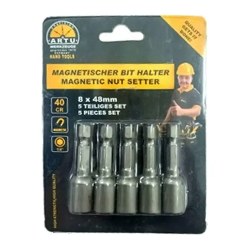 Artu 5-Piece Teks Screw Holder And Nut Setter Kit 1