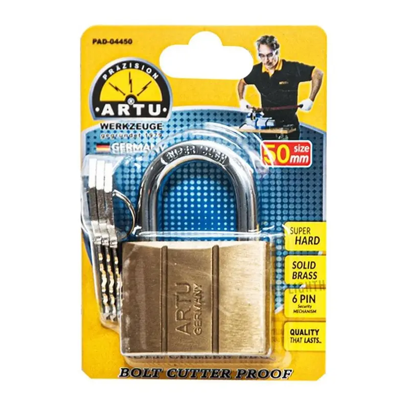 Artu 50 Mm Heavy-Duty Special-Purpose Padlock 1
