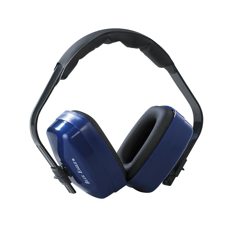 Blue Eagle Em-92Bl Premium Safety Ear Muffs – 24 Db Noise Reduction Rating 1