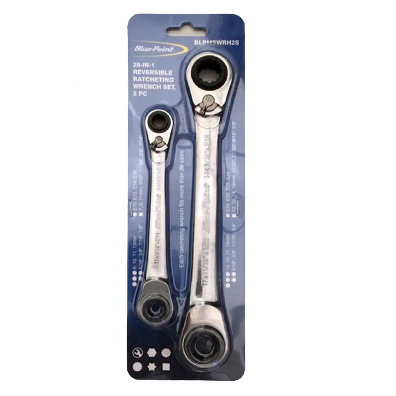 Blue Point Reversible Ratchet Wrench Set – Blpmpw2S 1