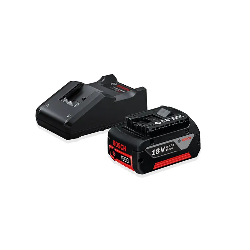 Bosch 18V Starter Kit: 3.0Ah Battery + Gal 18V-40 Fast Charger 2