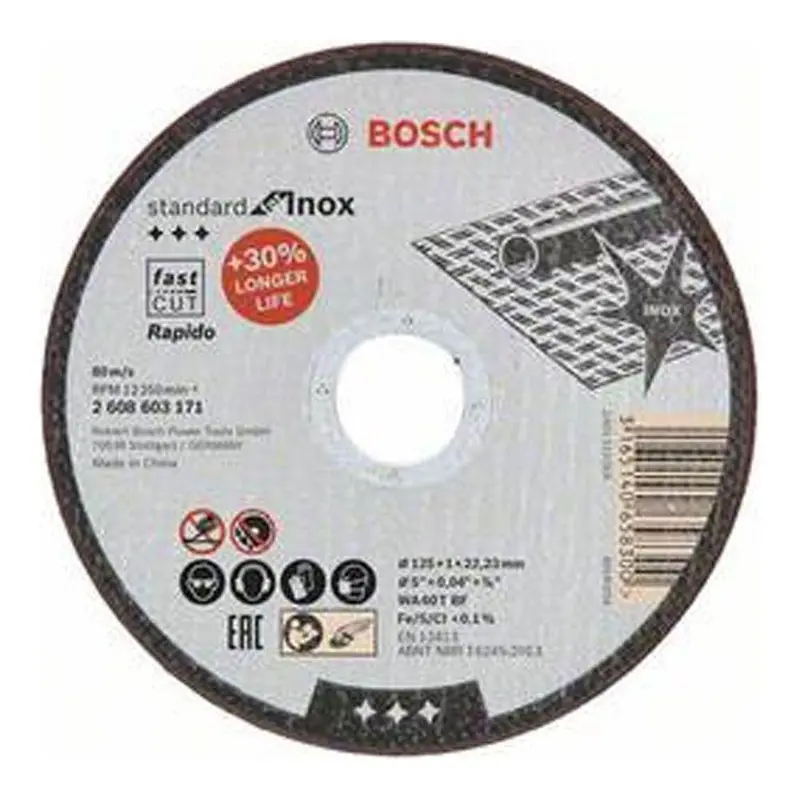 Bosch 5-Inch Stainless Steel Cutting Disc 1