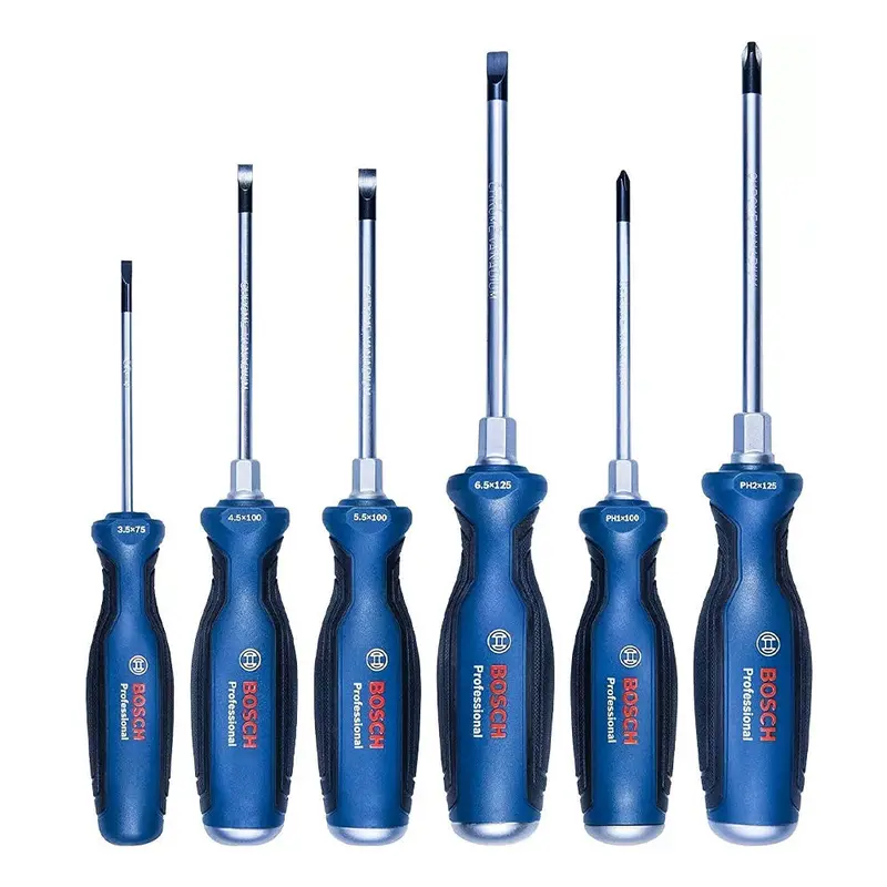 Bosch 6-Piece Multi-Drive Screwdriver Set – Ph/Sl Combo (1600A016Bf) 1