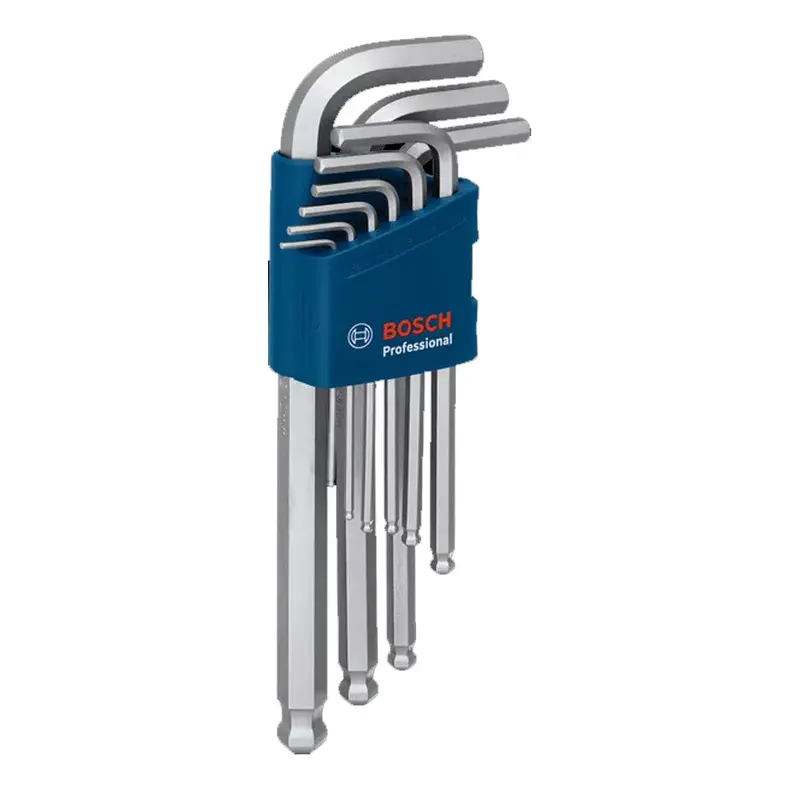 Bosch 9-Piece Metric Hex Key Set — Ergonomic Ball-End Design 1