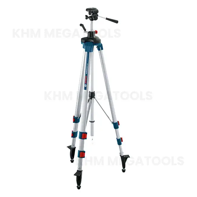 Bosch Bt250 Adjustable Building Tripod – Aluminum Frame With 1/4" Thread Mount 1