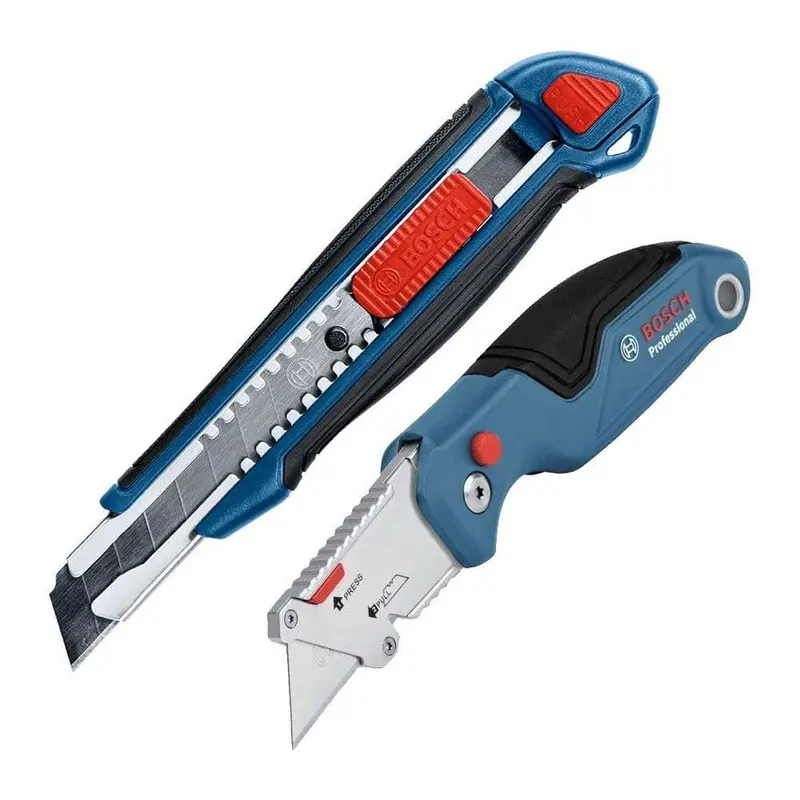Bosch Dual-Function Kit: Folding Knife + Snap-Off Cutter 1