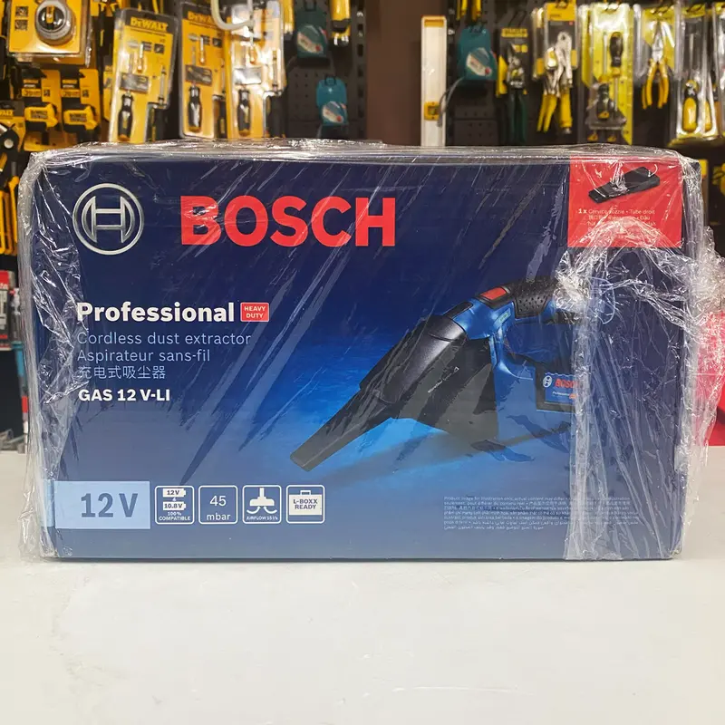 Bosch Gas 12 V-Li Cordless Vacuum – 350 Ml Capacity, 12V System, Bare Unit (Open Seal) 1