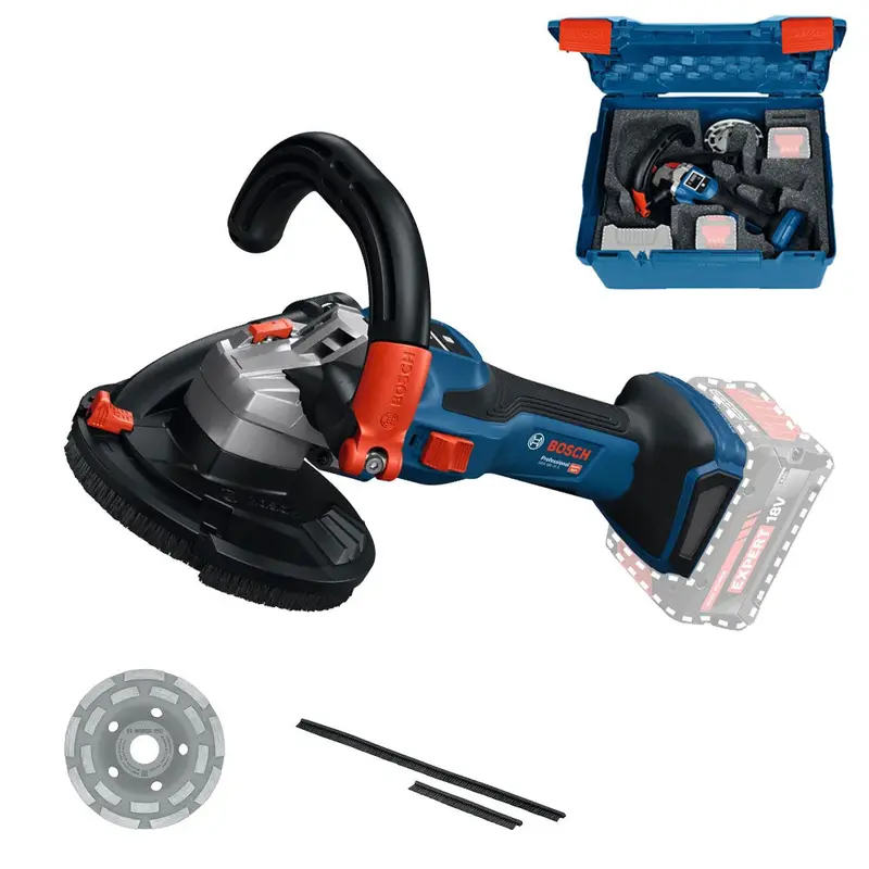 Bosch Gbr 18V-15 Cordless 5-Inch Concrete Grinder – 18V Pro (Bare Tool) 1