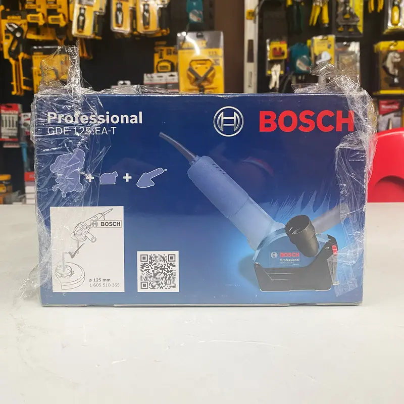 Bosch Gde 125 Ea-T Dust Guard For 5" Angle Grinders – Optimized For Clean Grinding (Open Seal) 1
