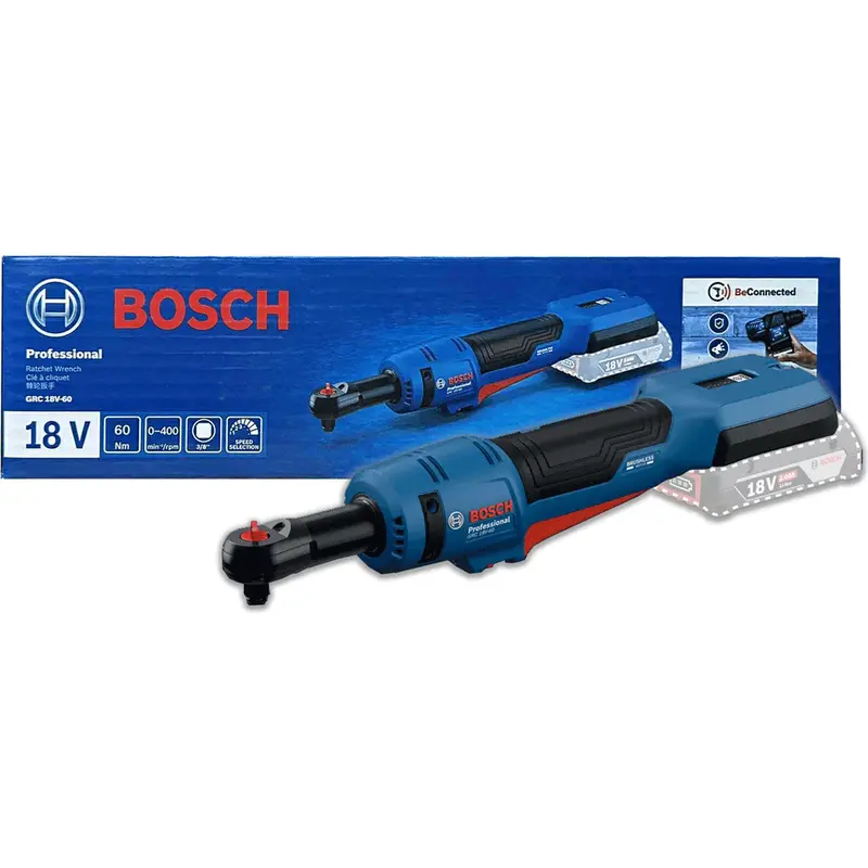 Bosch Grc 18V-60 Cordless Ratchet Wrench (Tool-Only, No Battery) 1