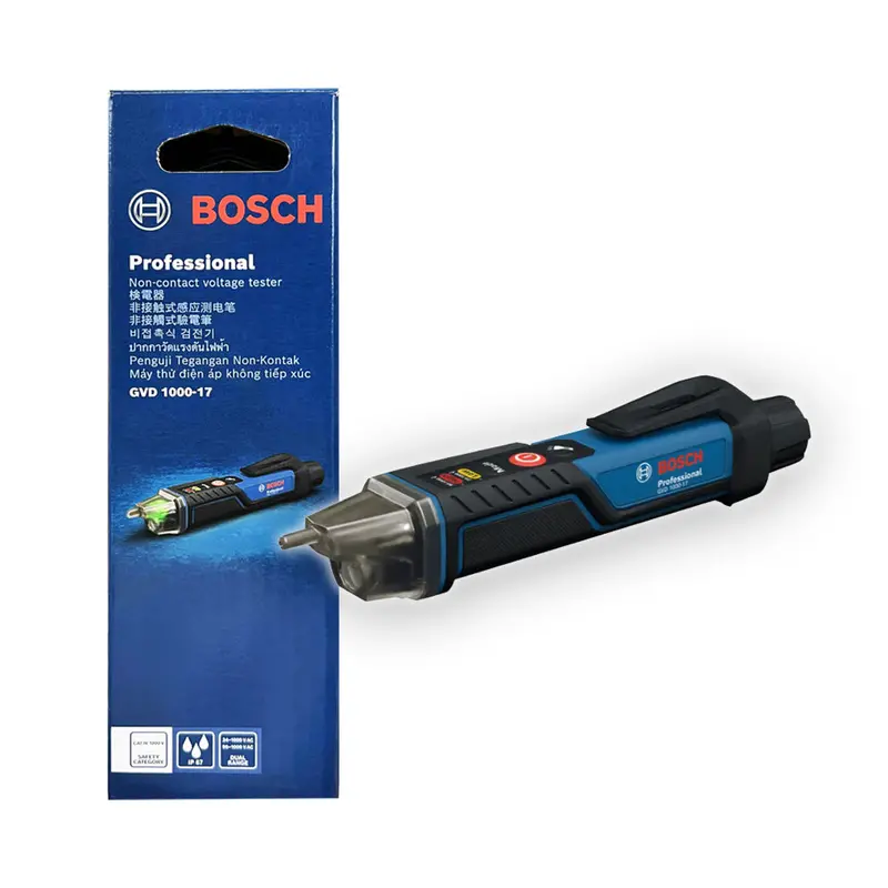 Bosch Gvd-1000-17 Non-Contact Voltage Detector With Lcd Display 1