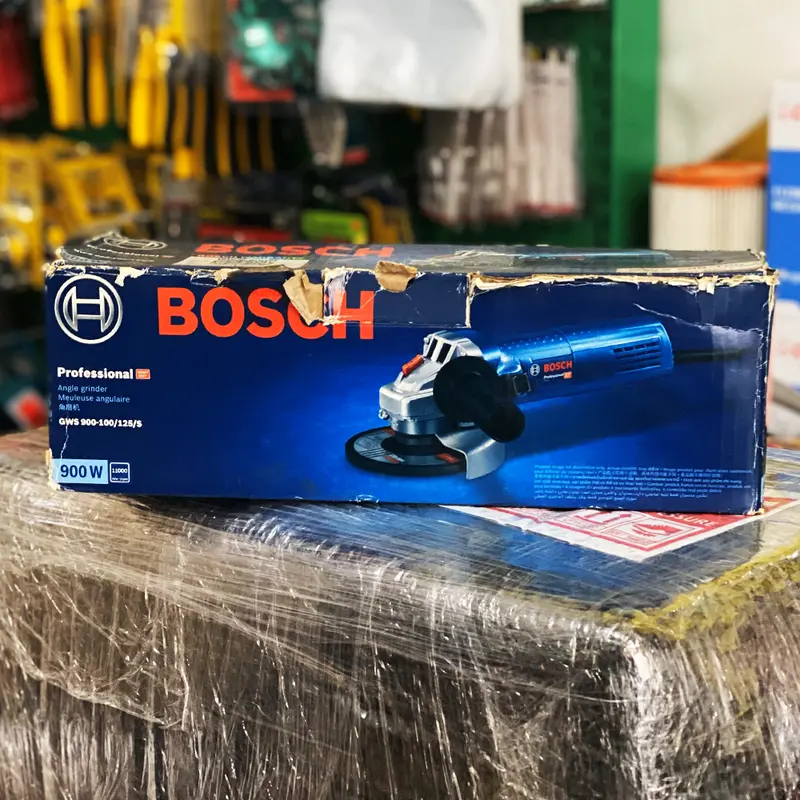 Bosch Gws 900-100 S Variable-Speed Angle Grinder – 4" (100 Mm), 900W, Damaged Box 1