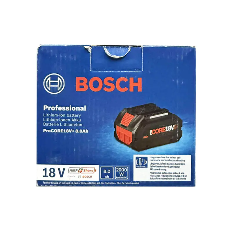 Bosch Procore 18V + 8.0Ah Performance Battery 1