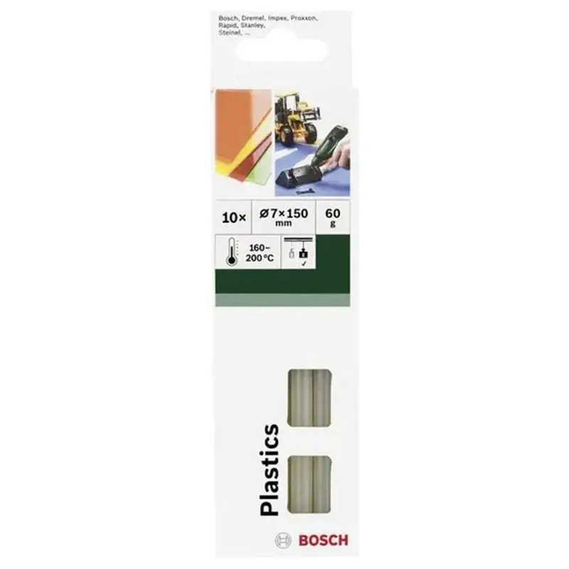 Bosch Ultra-Plastic Hot Melt Glue Stick — High-Bond Adhesive 1
