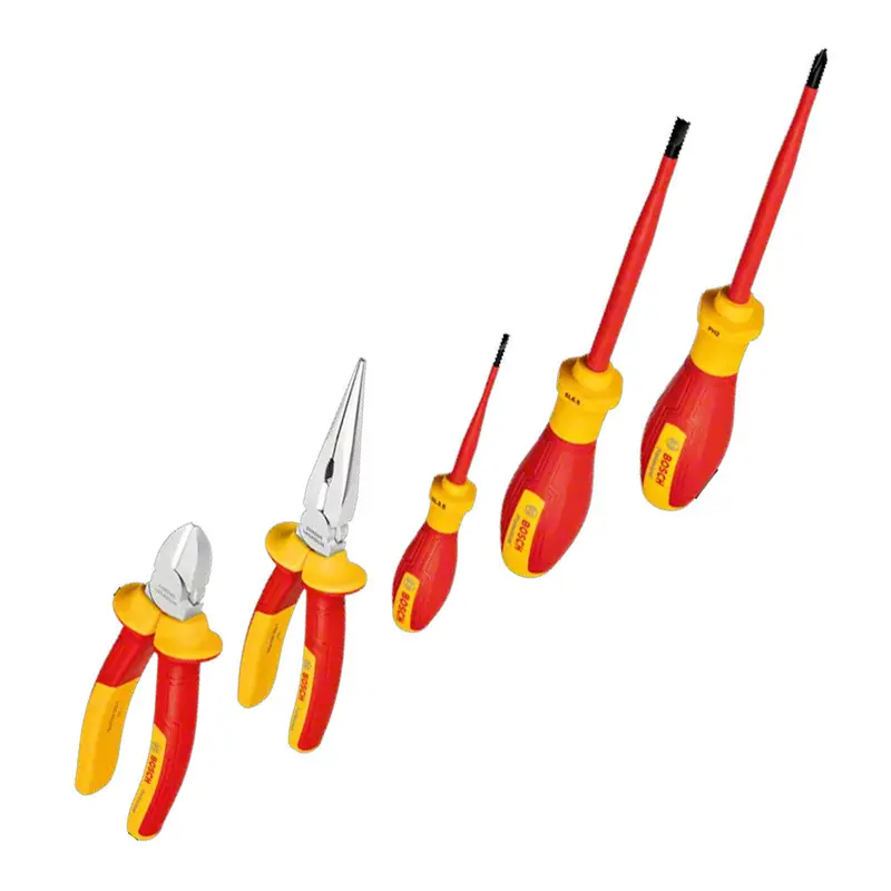 Bosch Vde 5-Piece Mixed Hand Tool Kit For Electrical Installations 1