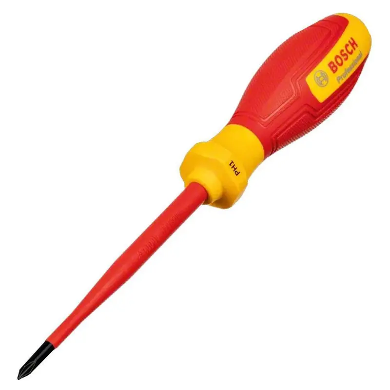 Bosch Vde-Certified Ph1 Philips Screwdriver – 100Mm Insulated (1600A02Nb8) 1