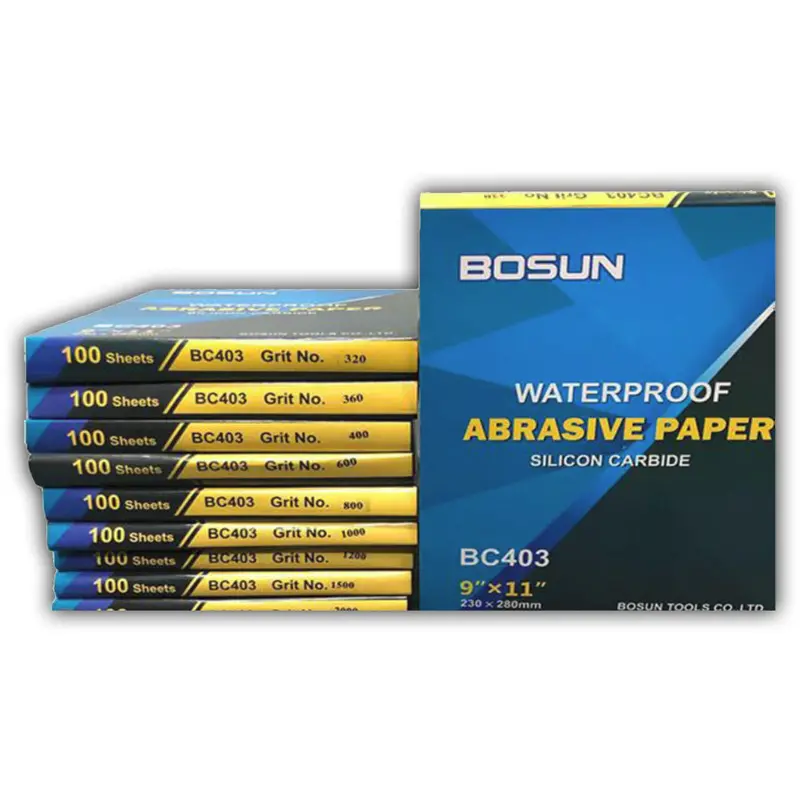 Bosun Waterproof Sandpaper – Durable Abrasive Sheets 1