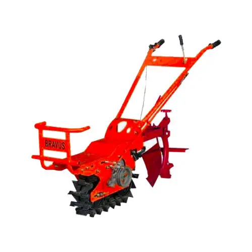 Bravus Bgpm01 Manual-Start Plowing Machine – Compact Farm Tillage Tool 1