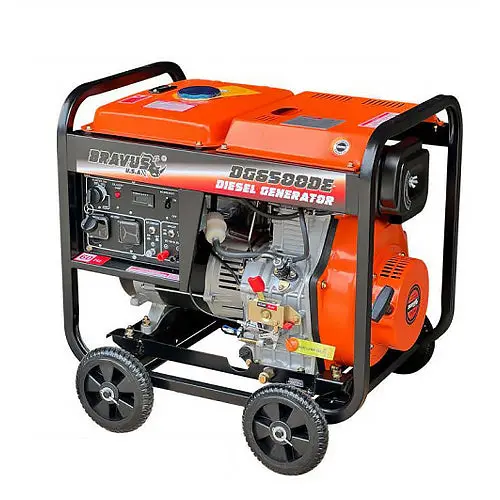 Bravus Dg6500De 6500W Open-Frame Diesel Generator 1