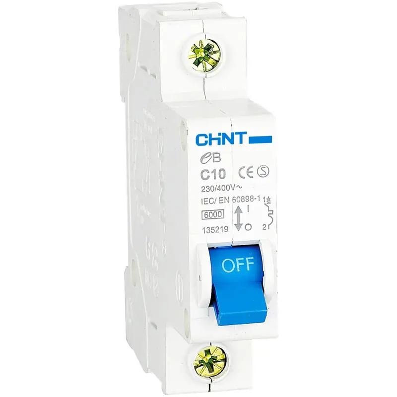 Chint Ebg 1P Miniature Circuit Breaker – 6Ka, 400V Ac, Compact Design 1