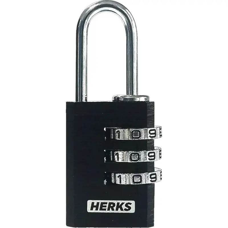 Compact Luggage Padlock – Herks Travel Lock 1