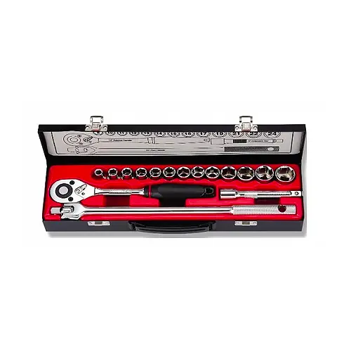 Crossman 1/2" Drive Socket Wrench Kit – Professional Grade 1