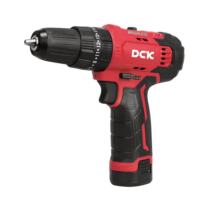 Dck Kdjz23-10I Cordless 12V Brushless Driver & Hammer Drill – Ek Series (Tool Only) 1