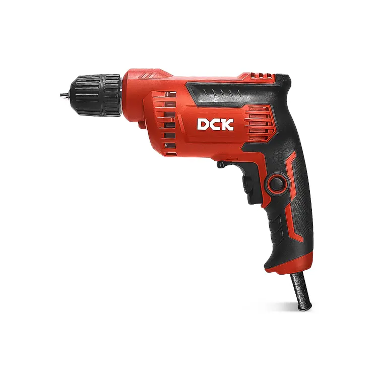 Dck Kjz05-10Bk 600W Corded Electric Drill — 10Mm Keyless Chuck, Lightweight 1