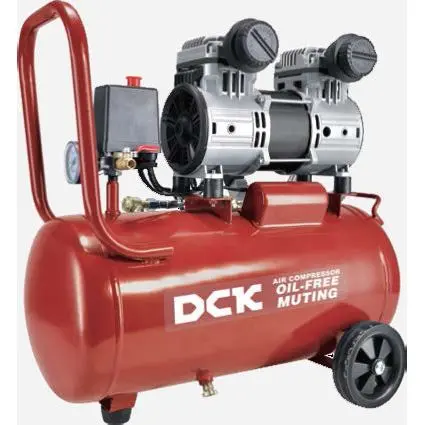 Dck Kqe1500/24 Dual-Tank Oil-Free Air Compressor – 24L Capacity 1