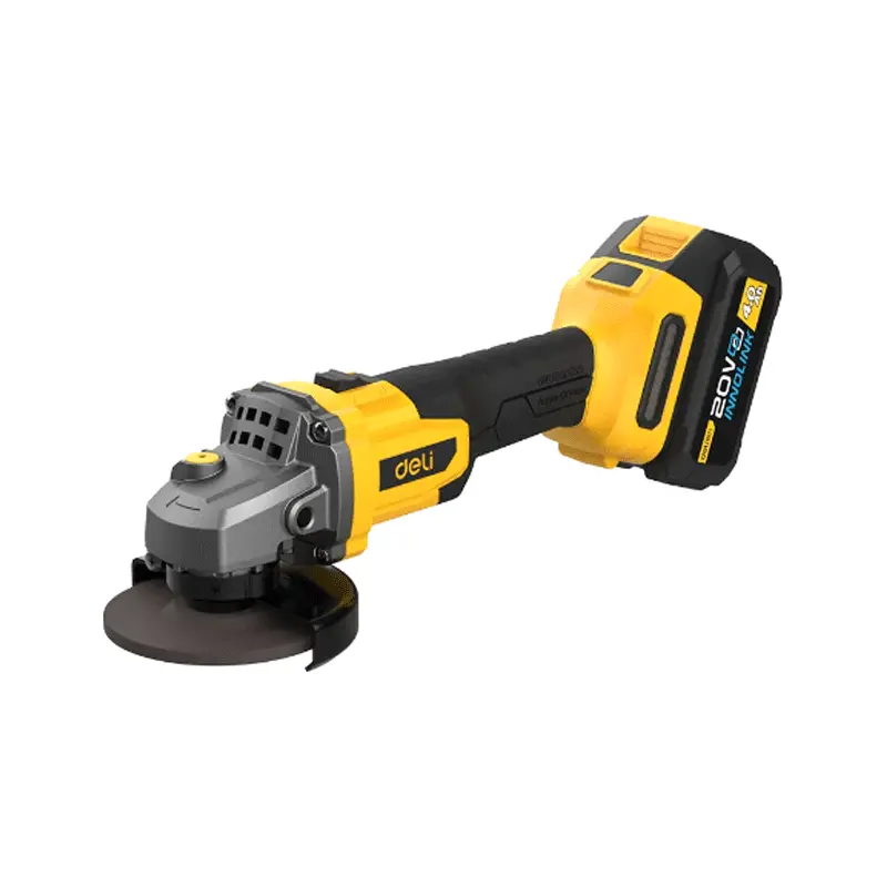 Deli 20V High-Torque 4" Cordless Angle Grinder - Edc600 1
