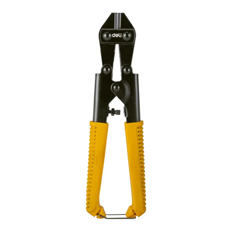 Deli 8-Inch Insulated Wire Cutter – Hardened Steel, 1000 V Rated Handles 1