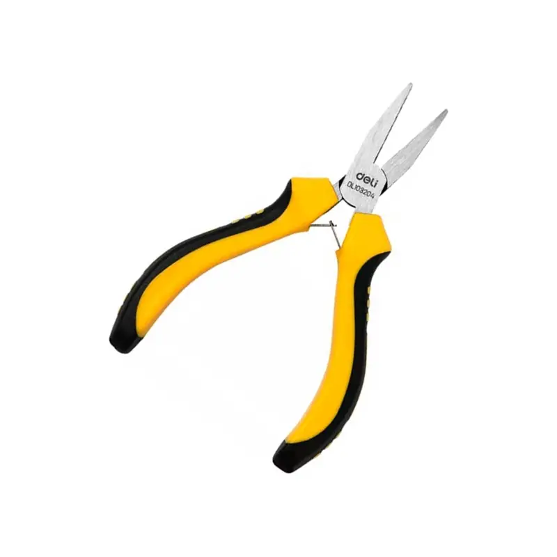 Deli Compact Bent-Nose Mini Pliers For Fine-Detail Repairs 1