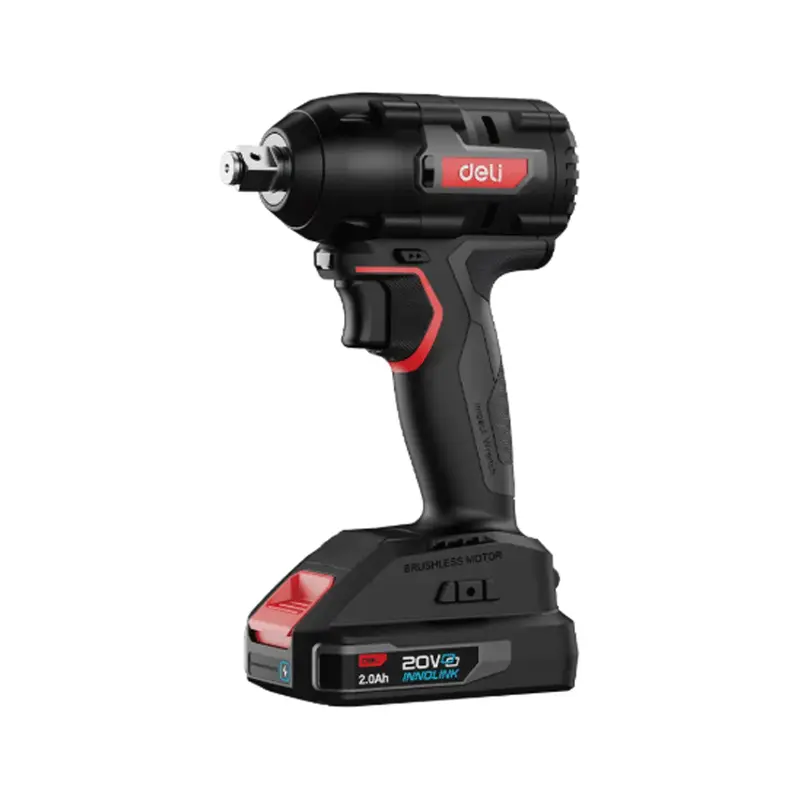 Deli Ede-Bs20-1D2 20V Heavy-Duty Impact Driver — 1/2" Hex, 350 N·M Torque 1