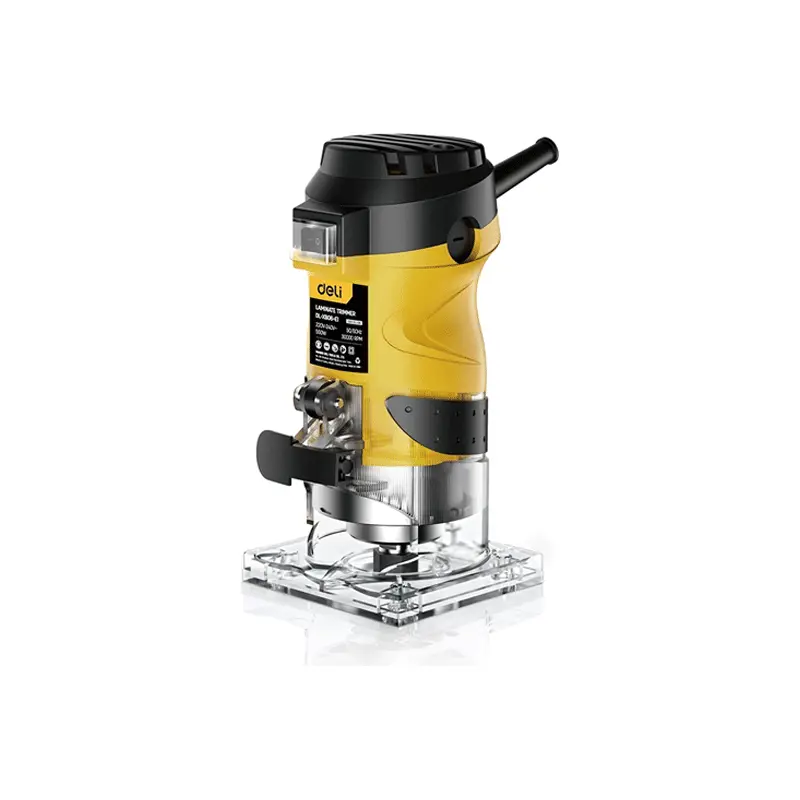 Deli Edl-Xb06-E1 1/4" Laminate Trimmer & Palm Router – 550W 1