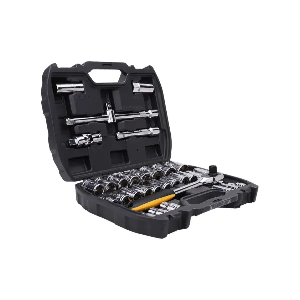 Deli Edl1032 1/2-Inch Drive Socket Set – 32-Piece Mechanic’S Collection 1