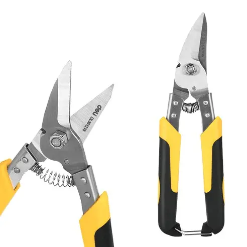 Deli Edl351215 Heavy-Gauge Tin Snips For Sheet Metal 1